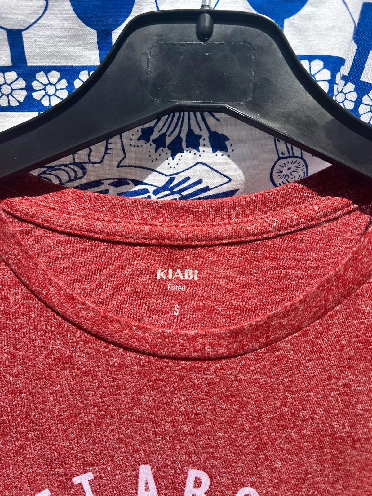 T shirt bordeaux S/36 homme Kiabi très bon état coton – photo 2